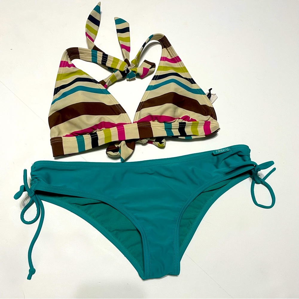 Medium Billabong And Bare Assets Bikini Set